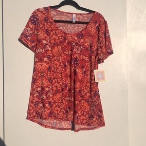 NEW! Classic T shirt flower Large